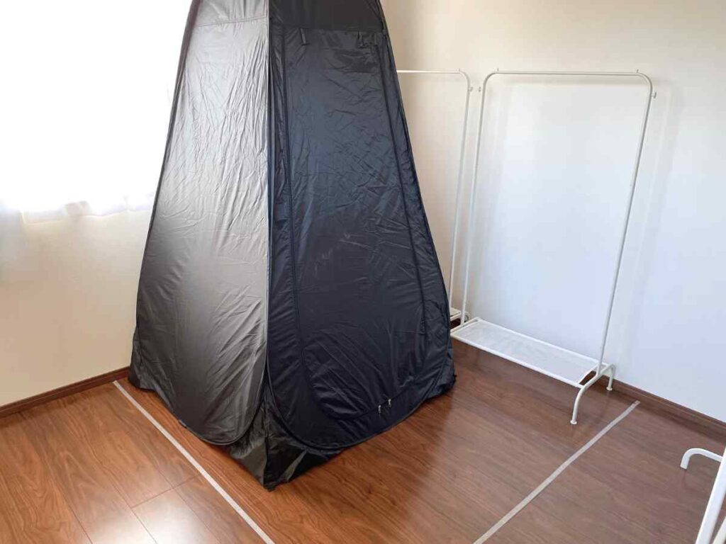 マルシェに試着室を置きたい