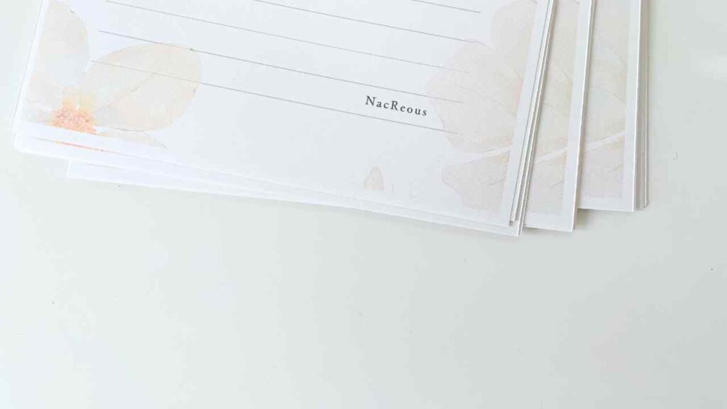 サンキューレター